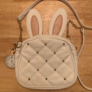 Loungefly Disney White Rabbit Crossbody Handbag